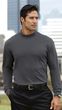 Port Authority Mock Turtleneck Shirt Interlock Knit Interlock Tee