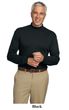 Port Authority Mock Turtleneck Shirt Interlock Knit Interlock Tee