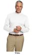 Port Authority Mock Turtleneck Shirt Interlock Knit Interlock Tee