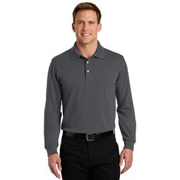 Port Authority Polo Sport Shirt Long Sleeve Rapid Dry