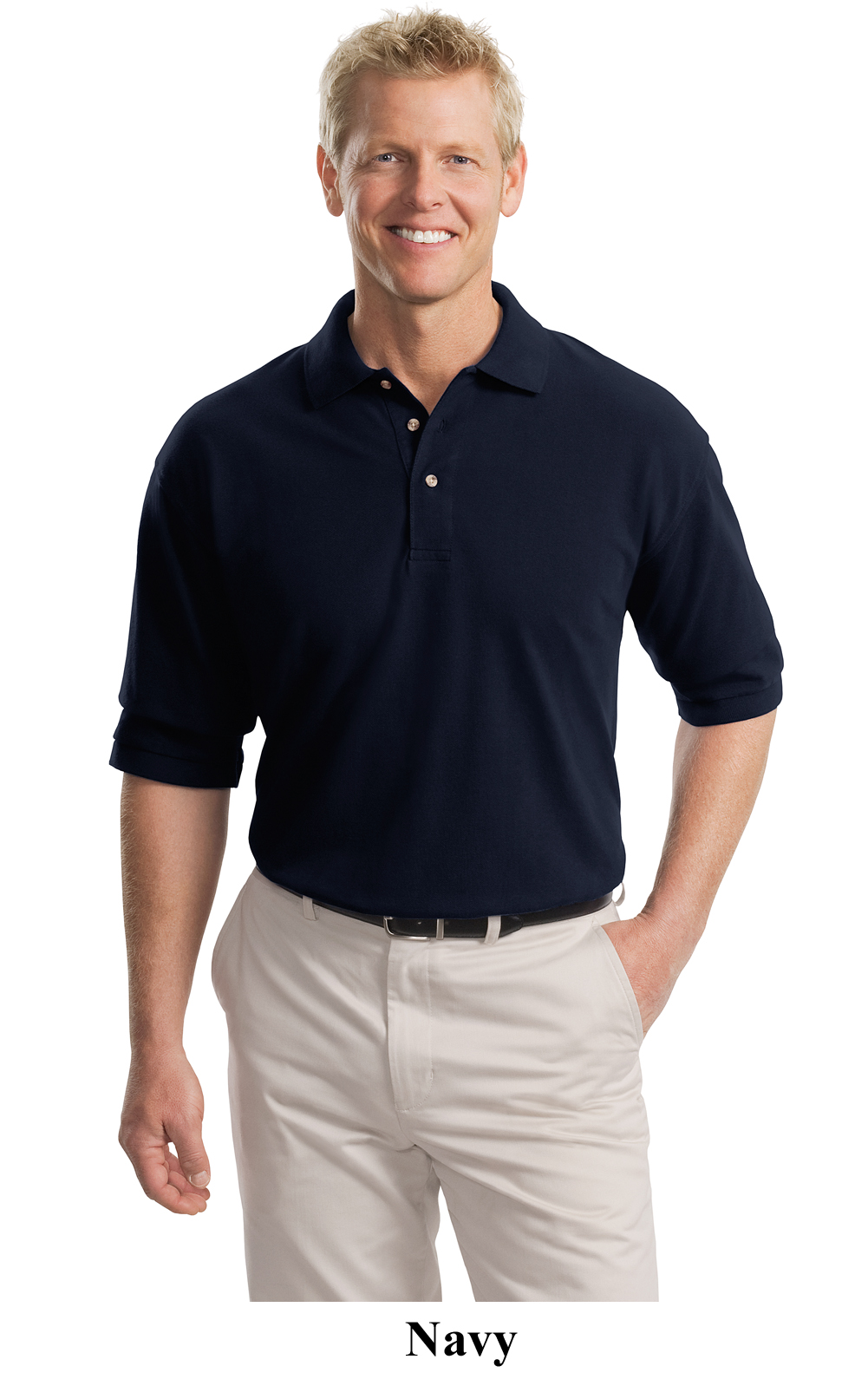 Port Authority Polo Sport Shirt Tall Sizes Pique Knit Port Authority