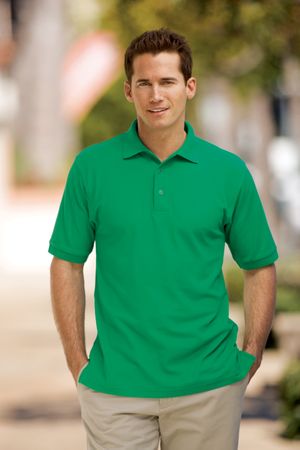 Port Authority Polo Sport Shirt Tall Sizes Silk Touch
