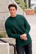 Port & Company Mock Turtleneck Shirt Long Sleeve Tee