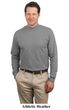 Port & Company Mock Turtleneck Shirt Long Sleeve Tee