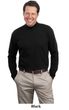 Port & Company Mock Turtleneck Shirt Long Sleeve Tee