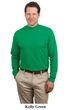 Port & Company Mock Turtleneck Shirt Long Sleeve Tee