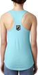 Pow Mia Patch Back Print Ladies Ideal Tank Top