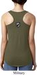 Pow Mia Patch Back Print Ladies Ideal Tank Top