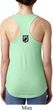 Pow Mia Patch Back Print Ladies Ideal Tank Top