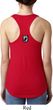 Pow Mia Patch Back Print Ladies Ideal Tank Top