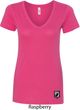 Pow Mia Patch Bottom Print Ladies V-Neck