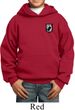 Pow Mia Patch Pocket Print Kids Hoodie