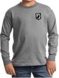 Pow Mia Patch Pocket Print Kids Long Sleeve