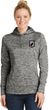 Pow Mia Patch Pocket Print Ladies Dry Wicking Hoodie