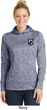 Pow Mia Patch Pocket Print Ladies Dry Wicking Hoodie