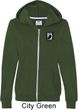 Pow Mia Patch Pocket Print Ladies Full Zip Hoodie