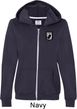 Pow Mia Patch Pocket Print Ladies Full Zip Hoodie