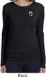 Pow Mia Patch Pocket Print Ladies Long Sleeve