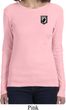 Pow Mia Patch Pocket Print Ladies Long Sleeve