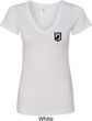 Pow Mia Patch Pocket Print Ladies V-neck