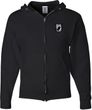 Pow Mia Patch Pocket Print Mens Full Zip Hoodie