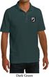 Pow Mia Patch Pocket Print Mens Pique Polo
