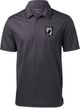Pow Mia Patch Pocket Print Mens Textured Polo