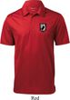 Pow Mia Patch Pocket Print Mens Textured Polo