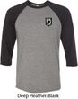 Pow Mia Patch Pocket Print Raglan Shirt