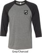 Pow Mia Patch Pocket Print Raglan Shirt