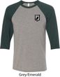 Pow Mia Patch Pocket Print Raglan Shirt