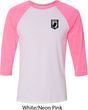 Pow Mia Patch Pocket Print Raglan Shirt