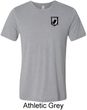 Pow Mia Patch Pocket Print Tri Blend Tee
