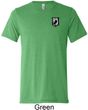 Pow Mia Patch Pocket Print Tri Blend Tee