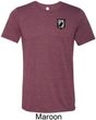 Pow Mia Patch Pocket Print Tri Blend Tee
