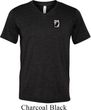 Pow Mia Patch Pocket Print Tri Blend V-neck