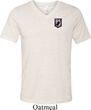 Pow Mia Patch Pocket Print Tri Blend V-neck