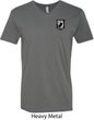 Pow Mia Patch Pocket Print V-neck
