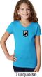Pow Mia Patch Small Print Girls V-neck