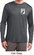 Pow Mia Pocket Print Dry Wicking Long Sleeve