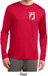 Pow Mia Pocket Print Dry Wicking Long Sleeve