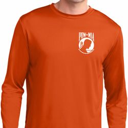 Pow Mia Pocket Print Dry Wicking Long Sleeve