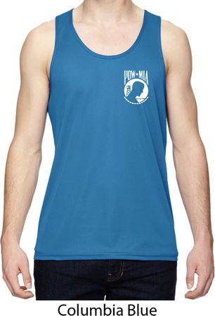 Pow Mia Pocket Print Dry Wicking Tank Top