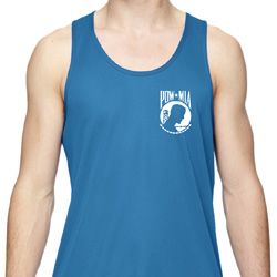 Pow Mia Pocket Print Dry Wicking Tank Top