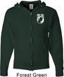 Pow Mia Pocket Print Full Zip Hoodie