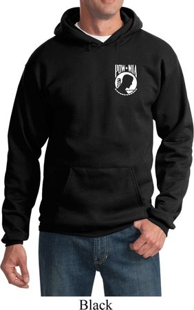 Pow Mia Pocket Print Hoodie