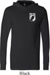 Pow Mia Pocket Print Lightweight Hoodie