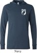 Pow Mia Pocket Print Lightweight Hoodie