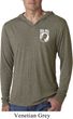 Pow Mia Pocket Print Lightweight Hoodie Tee