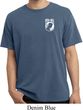 Pow Mia Pocket Print Pigment Dyed T-shirt